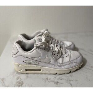 Nike Air Max 90 GS Youth Shoes White Size US 6.5Y EUR 39 307793-167